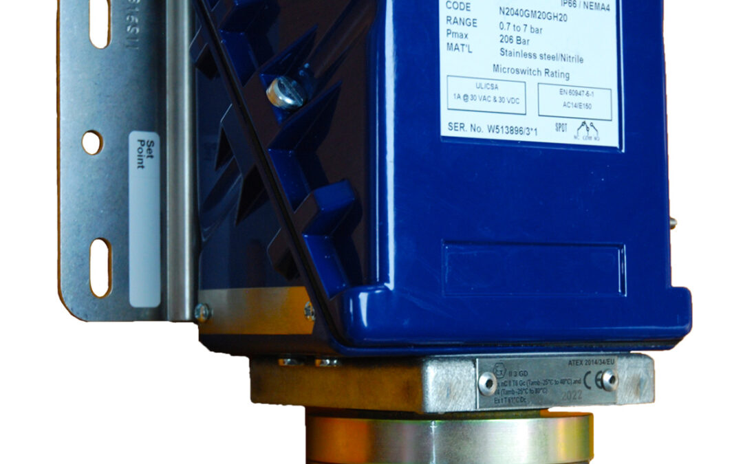 204 Diaphragm Actuated Pressure Switch – Performance Series