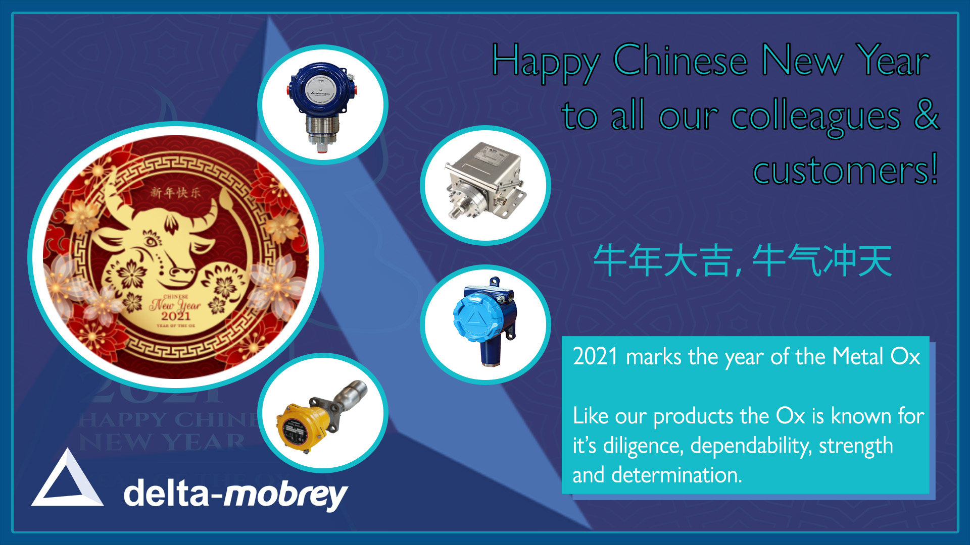 Happy Chinese New Year 2021! Delta Mobrey