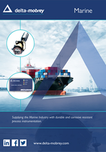 Delta Mobrey Marine Brochure - Front page only small Marine Process Instrumentation Brochure