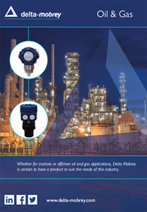 Delta Mobrey Oil & Gas Brochure - Front image